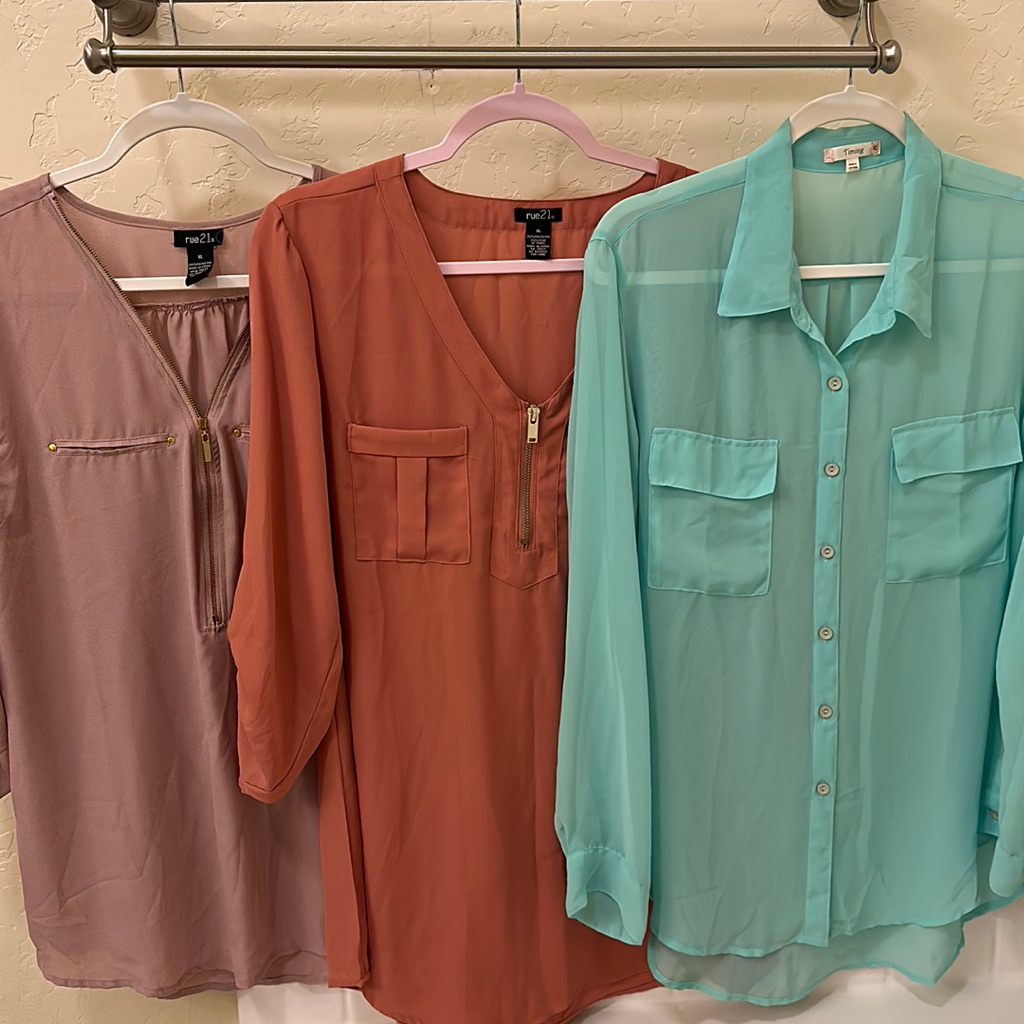 Three Blouses Bundle